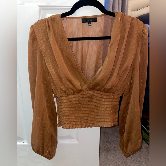 NWOT Lulu’s long sleeve top XS - Picture 3 of 5